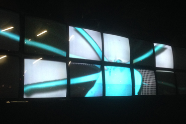 Our CRT TV Video wall in 8x3 formation
